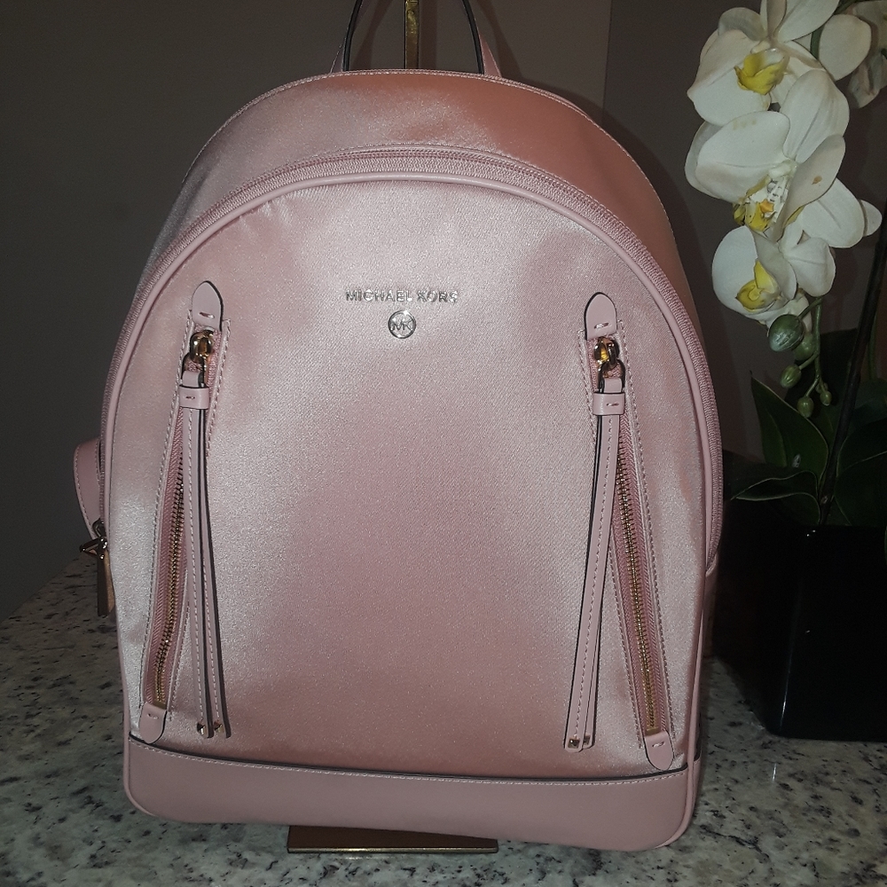 💝SOLD💝 Michael Kors Brooklyn Large Nylon Backpack Primrose